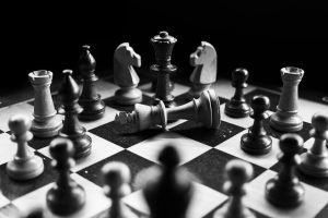 grayscale-photography-of-chessboard-game-957312