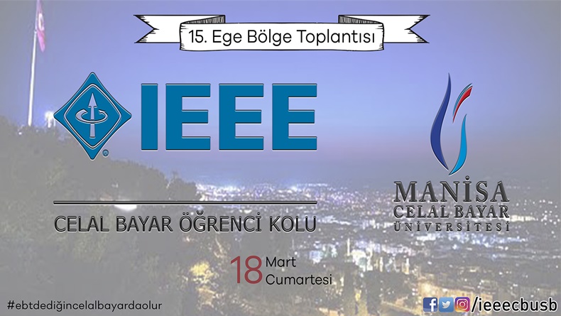 18-19 Mart Celal Bayar Üniversitesi'nde EBT Etkinliği!