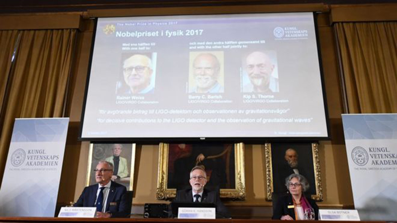 Yerçekimsel Dalgaları Gözlemleyen Üç Bilim İnsanına Nobel Fizik Ödülü!