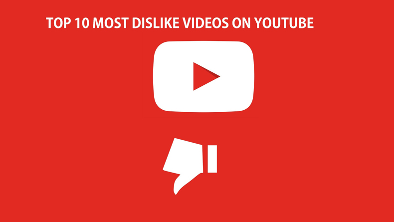 YouTube Üzerinde Beğenilmeme Rekoru Kırmış 10 Video