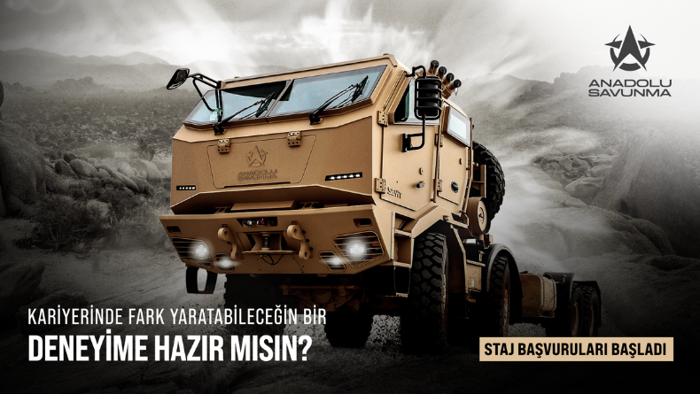 Anadolu Grubu Savunma Sanayi Proje Stajyerini Arıyor!