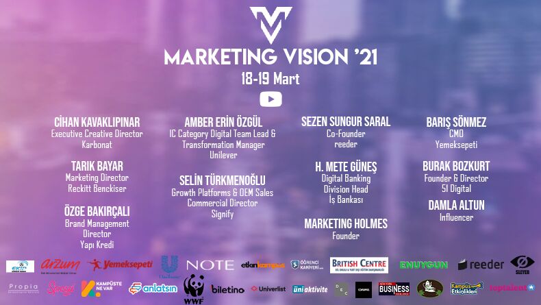 Marketing Vision'21 Başlıyor!