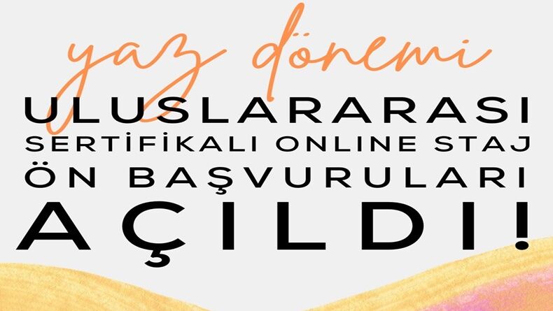 TUİÇ Akademi Online Staj (O-Staj) Programı
