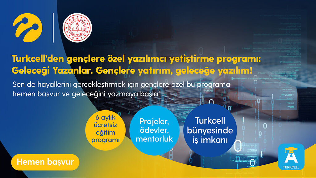 Turkcell Geleceği Yazanlar Programı Başvuruları Başladı!