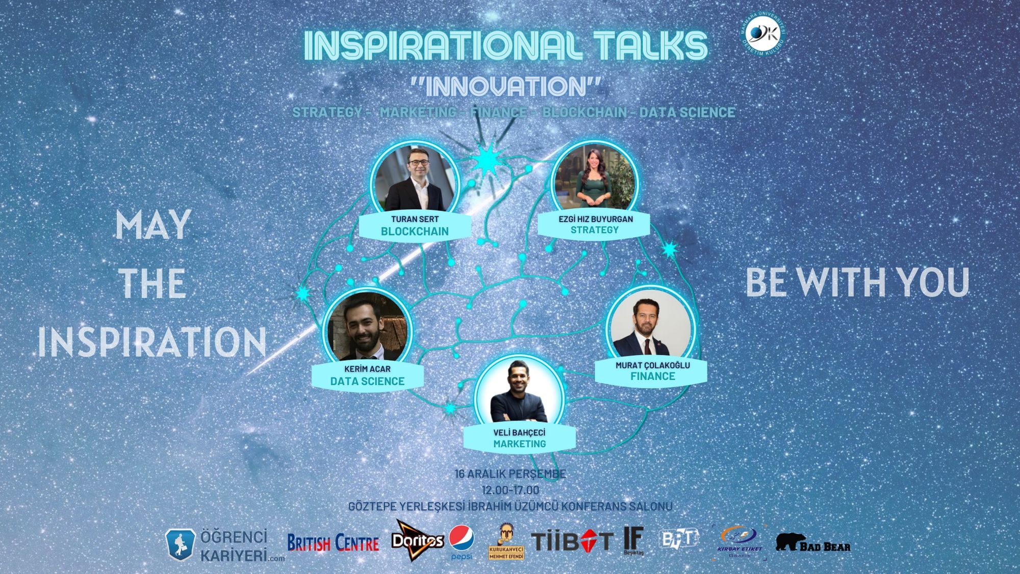 Inspirational Talks'2021 “Innovation” Zirvesine Son 3 Gün!