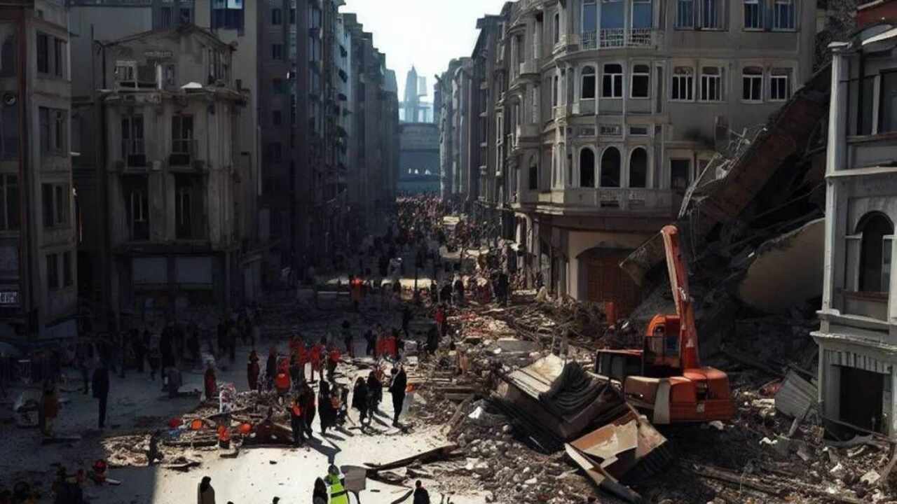 Yapay Zeka Beklenen İstanbul Depremini Çizdi!