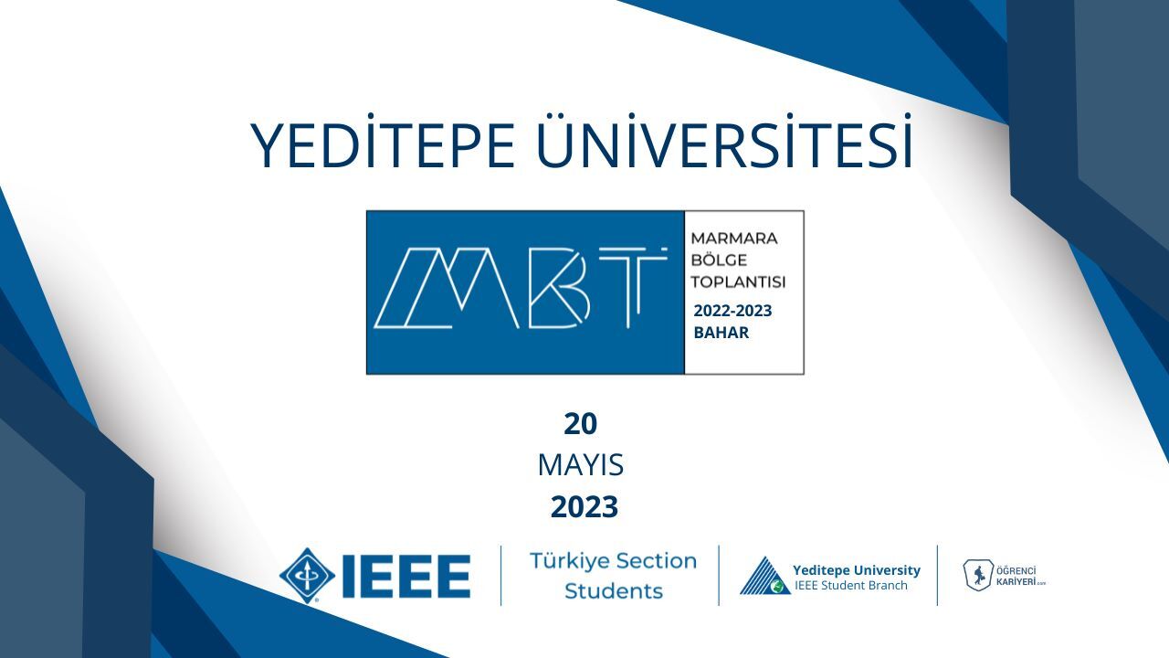 MBT 20 Mayıs'ta Yeditepe Üniversitesi'nde!