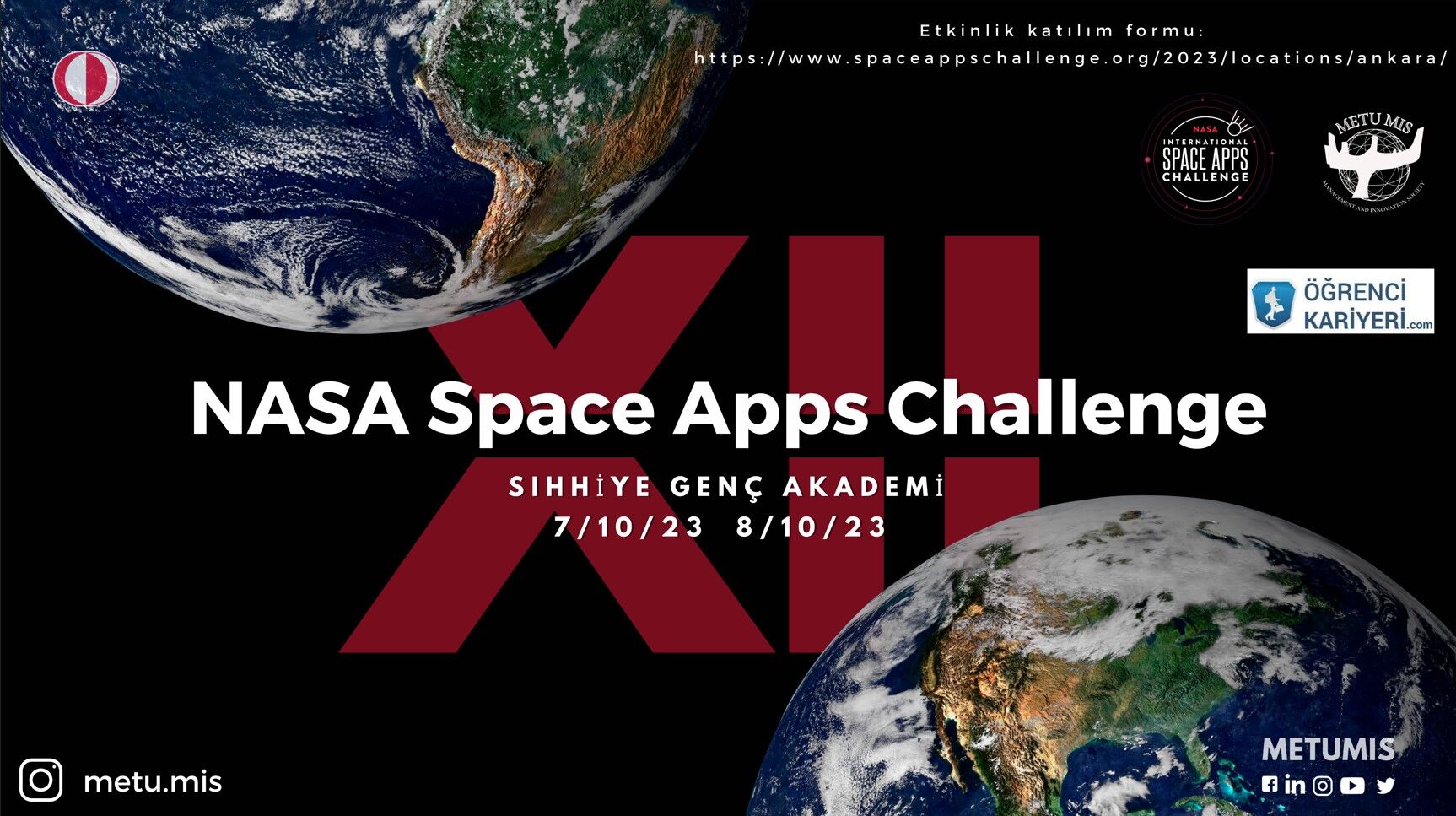 NASA Space Apps Challange Başvuruları Başladı!