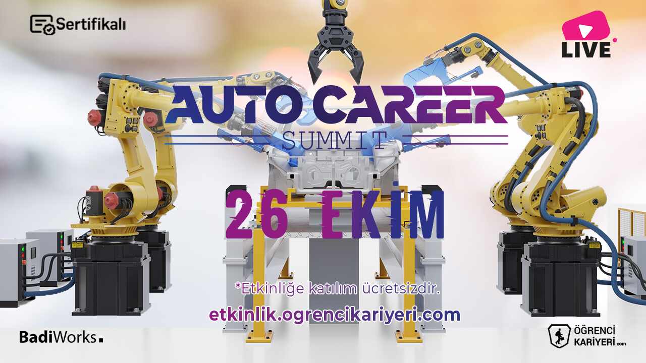 Auto Career Summit 26 Ekim'de Başlıyor!