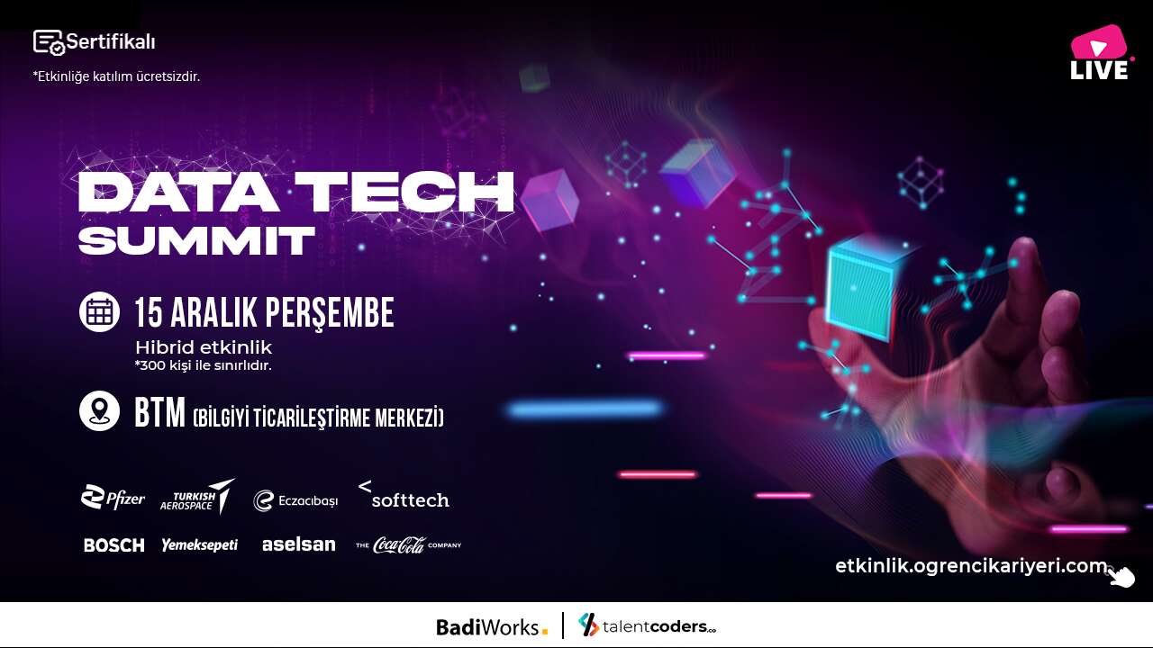 Geleceğe Açılan Kapı Data Tech Summit'te Yerini Al!