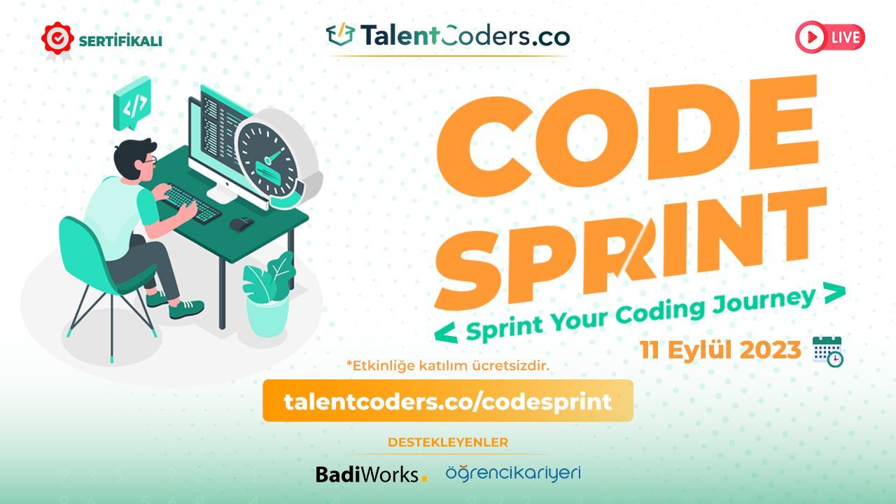 Yazılım Sektörünün 'En'leri İle Tanışacağınız 'CodeSprint' 11 Eylül'de Sizleri Bekliyor!