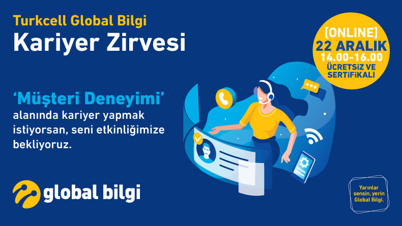 Turkcell Global Bilgi Kariyer Zirvesi Başlıyor!