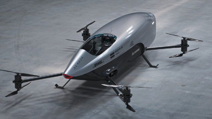Dünyanın İnsansız Uçan İlk Elektrikli Yarış Otomobili: Airspeeder Mk3