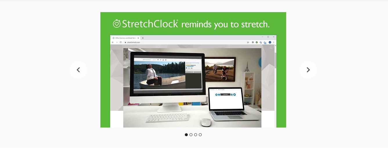 stretchclock google eklentisi